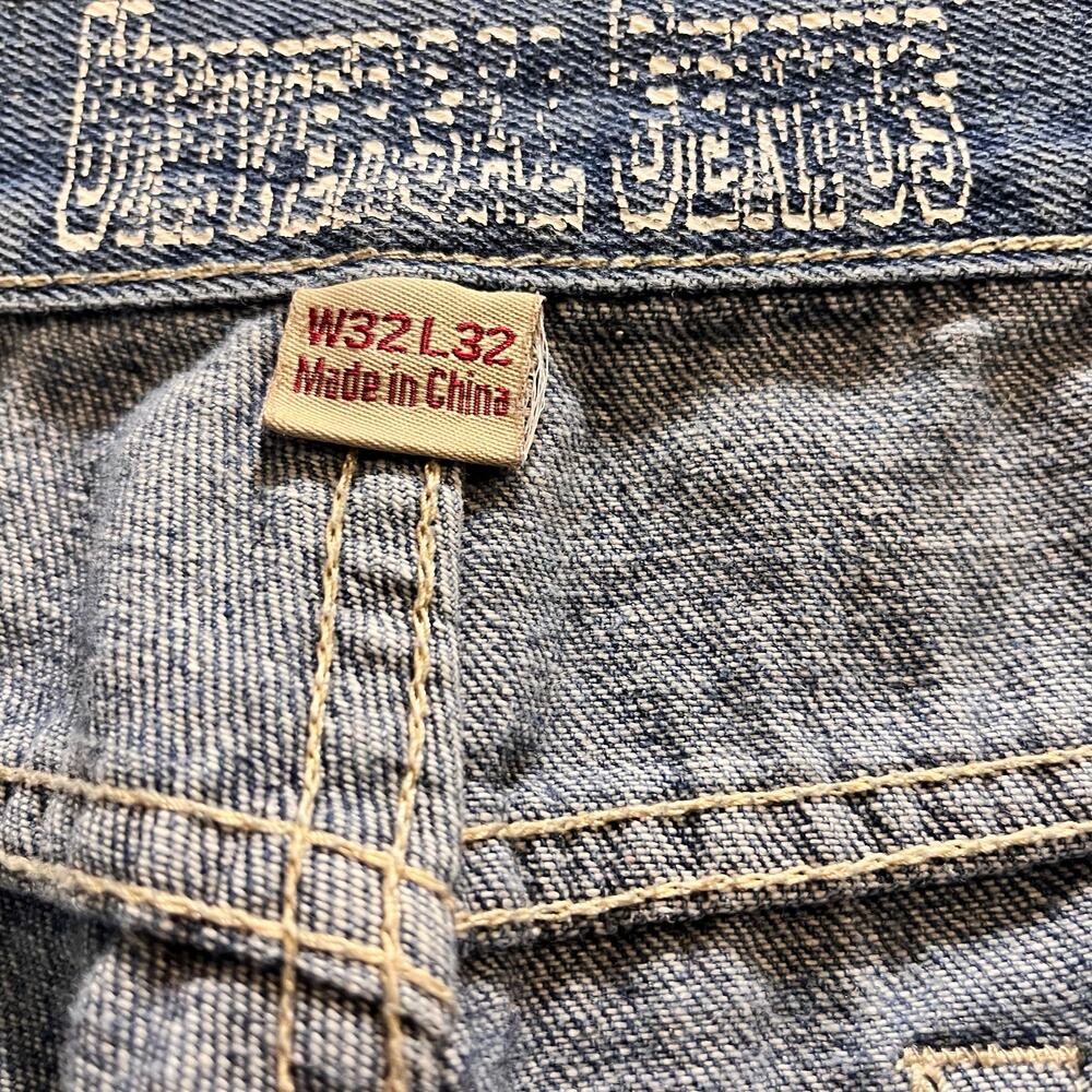 Universal Genius Distressed Ripped Denim Jeans Mens 32 X 32 - Picture 4 of 9